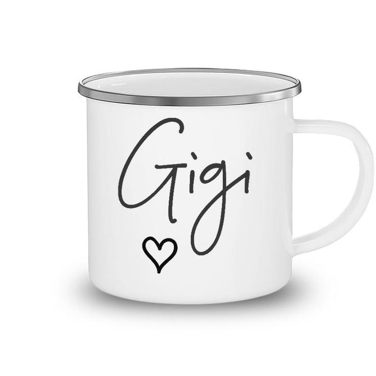 Gigi Heart For Women Christmas Gift For Grandma Camping Mug