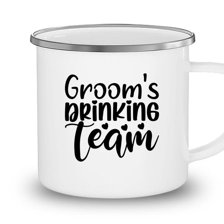 Groom Bachelor Party Grooms Drinking Teama Camping Mug