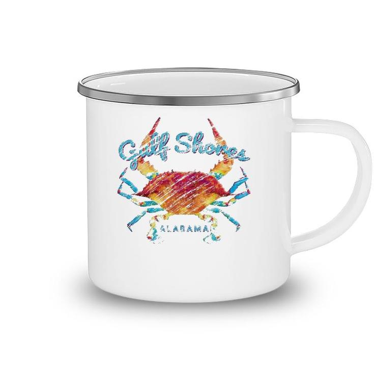 Gulf Shores Al Alabama Blue Crab Camping Mug