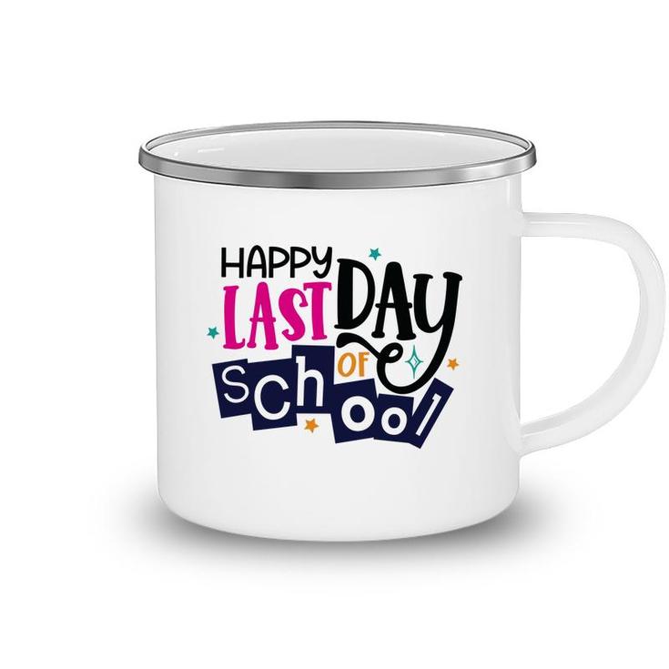 Happy Last Day Of School With Close Best Friends Camping Mug