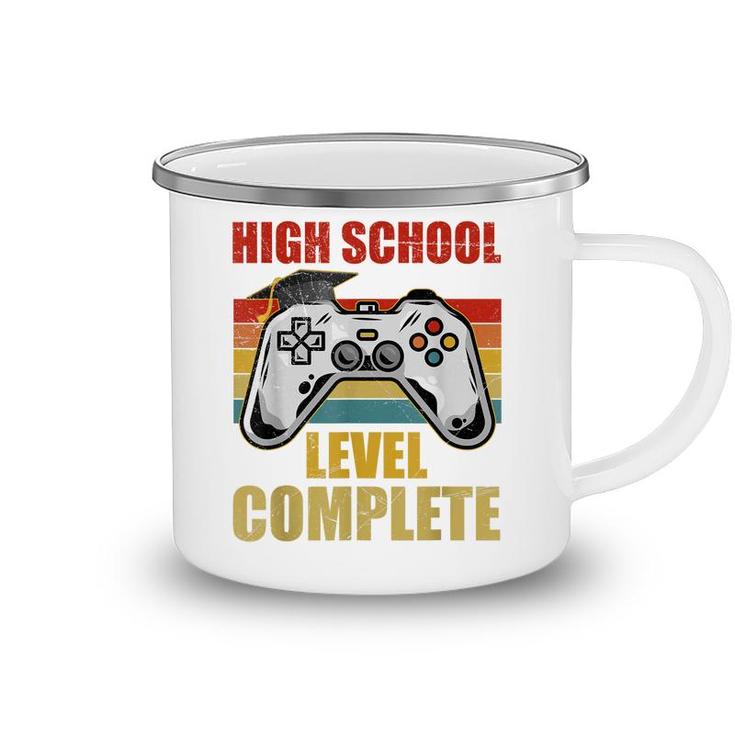 High School Level Complete Gamer Class Of 2022 Graduation  Camping Mug