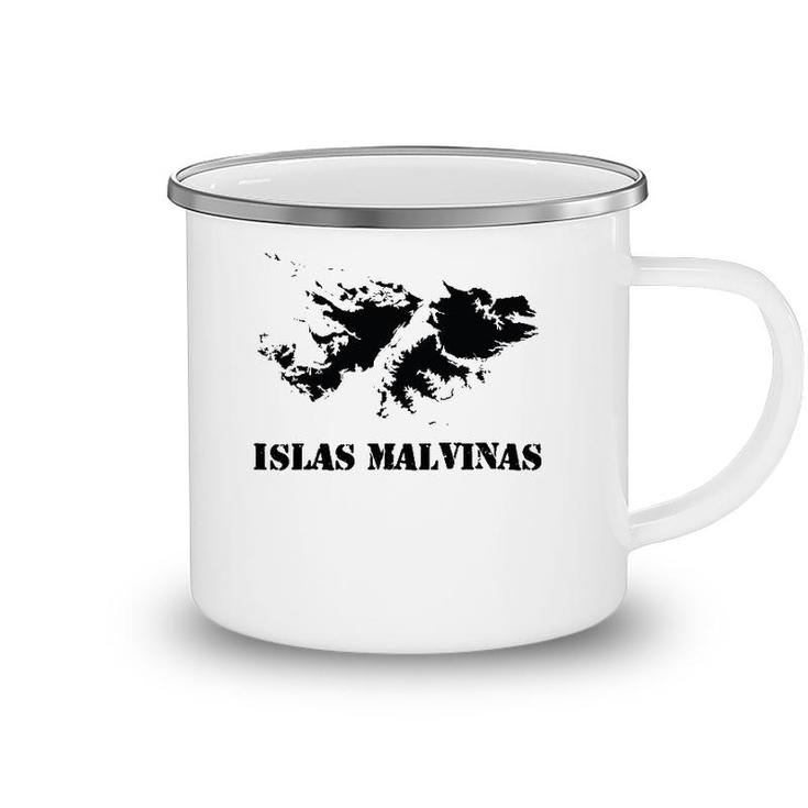 Islas Malvinas Falkland Islands Map Camping Mug