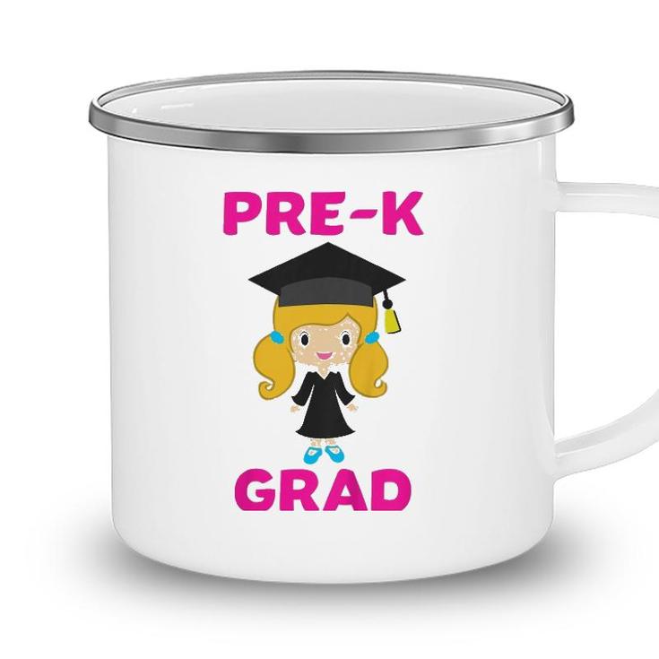 Kids Cute Preschool Pre-K Graduation Gift Girls Graduate Camping Mug
