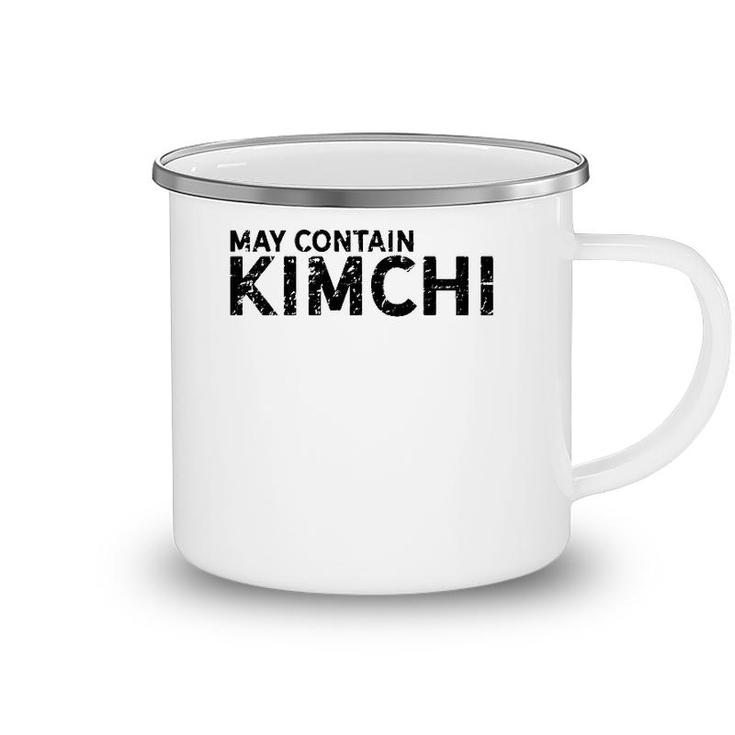Korean  Funny Kimchi Loverkorean American Gift Camping Mug