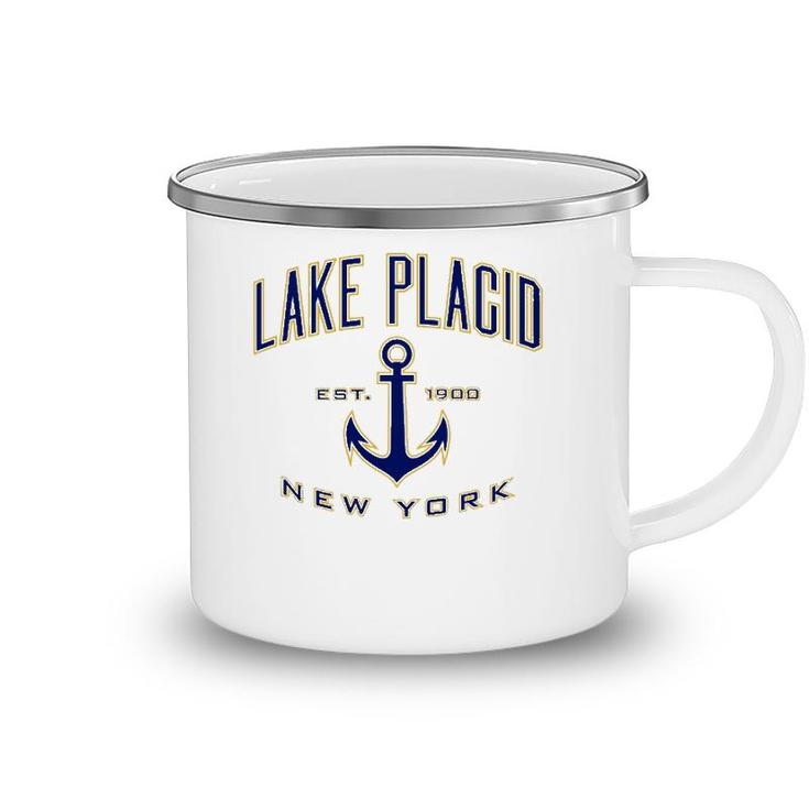 Lake Placid Ny For Women & Men Camping Mug