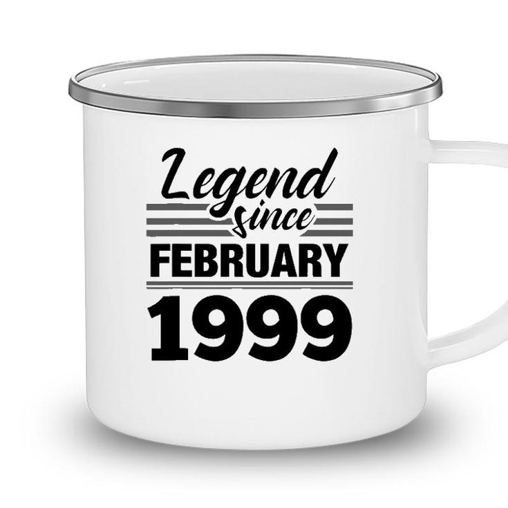 Legend Since February 1999 - 23Rd Birthday 23 Years Old Camping Mug