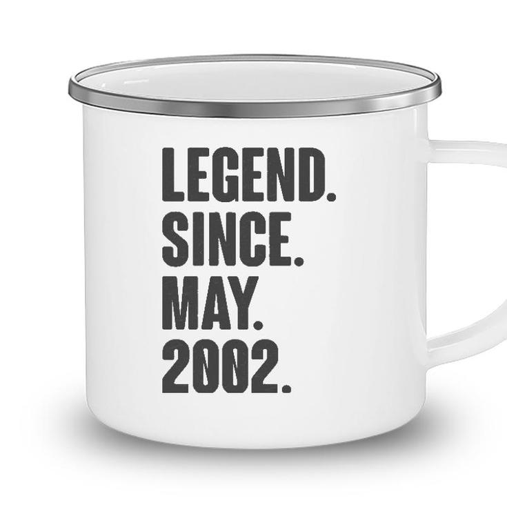Legend Since May 2002 Birthday Gift For 19 Years Old Camping Mug