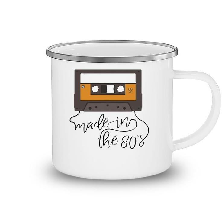 Made In The 80S Cassette Tape Camping Mug