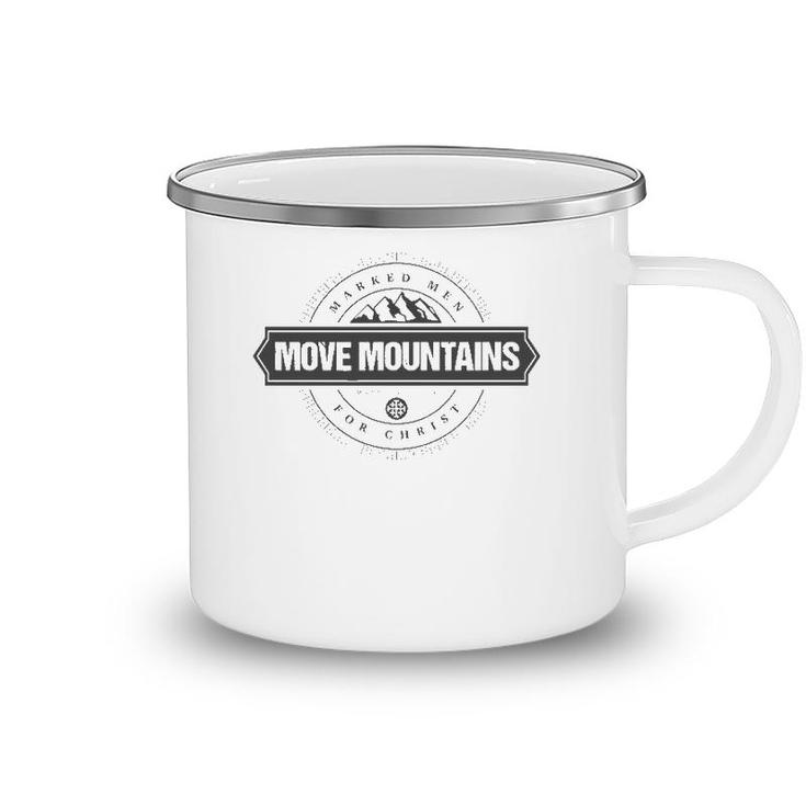 Mens Marked Men For Christ Move Mountains Wpg Camping Mug