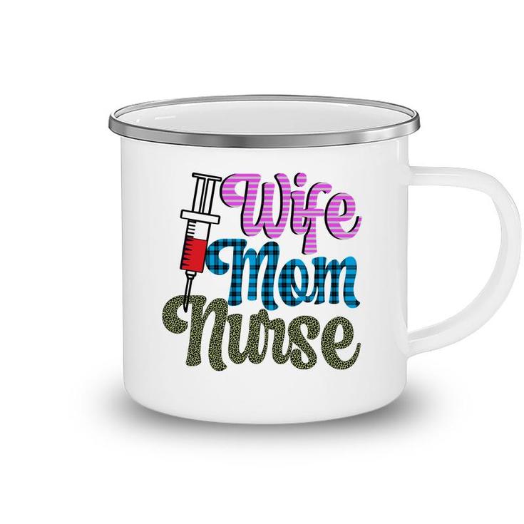 Nurses Day Beautiful Gift For Wife Mom Nurse 2022 Camping Mug