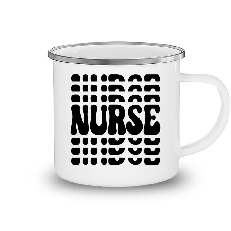 Nurses Day Black Interesting Gift For Human 2022 Camping Mug