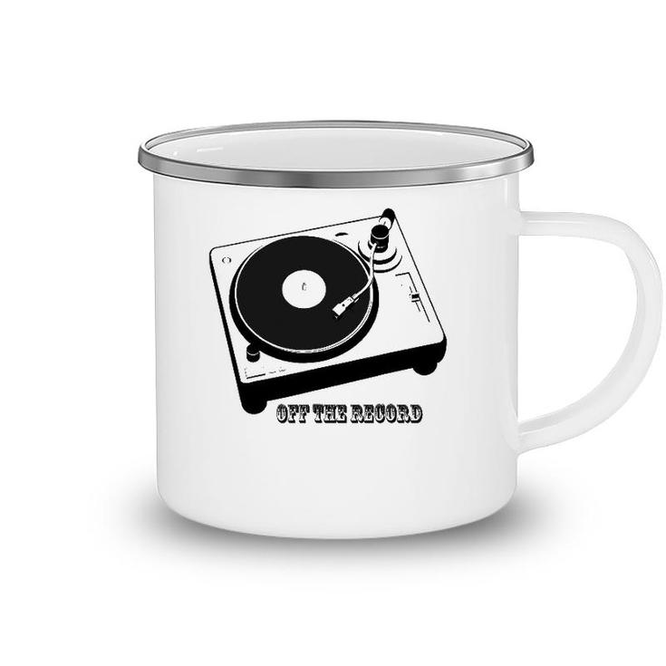 Off The Record Music Lover Camping Mug