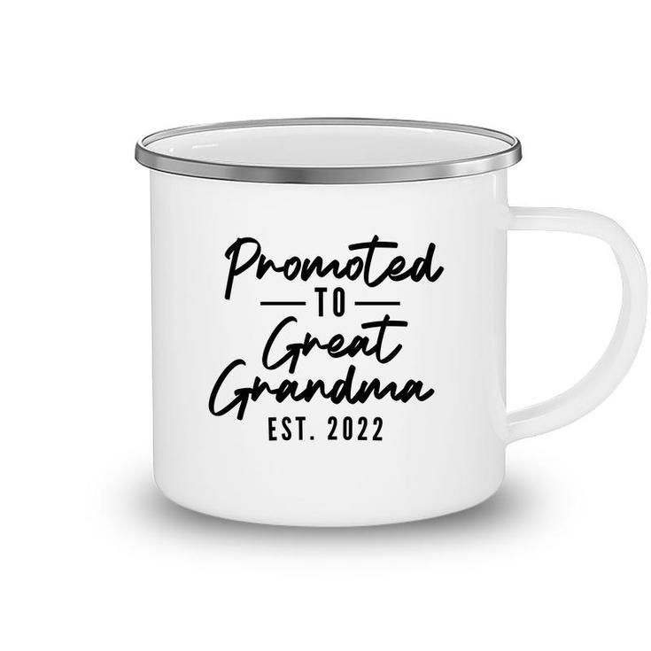 Promoted To Grandma 2022 Mothers Day New Camping Mug