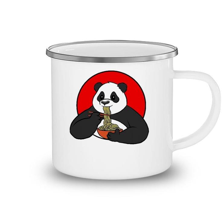 Ramen Cute Panda  Kawaii Anime Japanese Otaku Gift Camping Mug