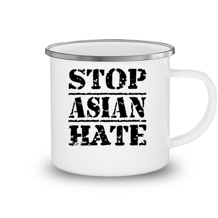 Stop Asian Hate Support & Awareness Proud Asian American Camping Mug