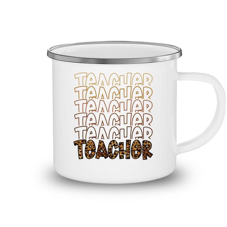 Teachers Are Encyclopedias Because They Are Very Knowledgeable Camping Mug