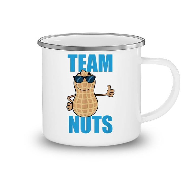 Team Nuts Funny Team Boy Baby Boy Pregnancy Announcement  Camping Mug
