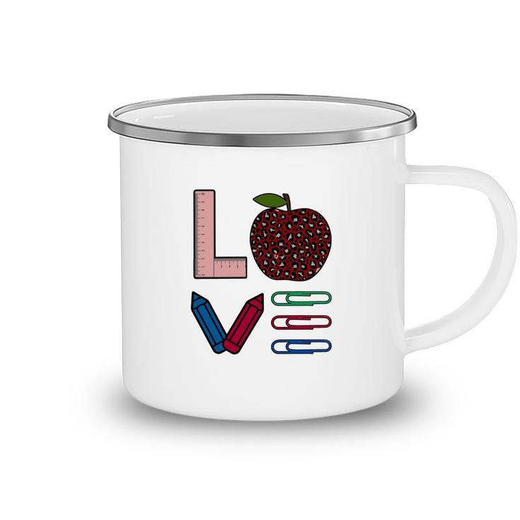 The Teacher Has A Love For His Work And Students Camping Mug