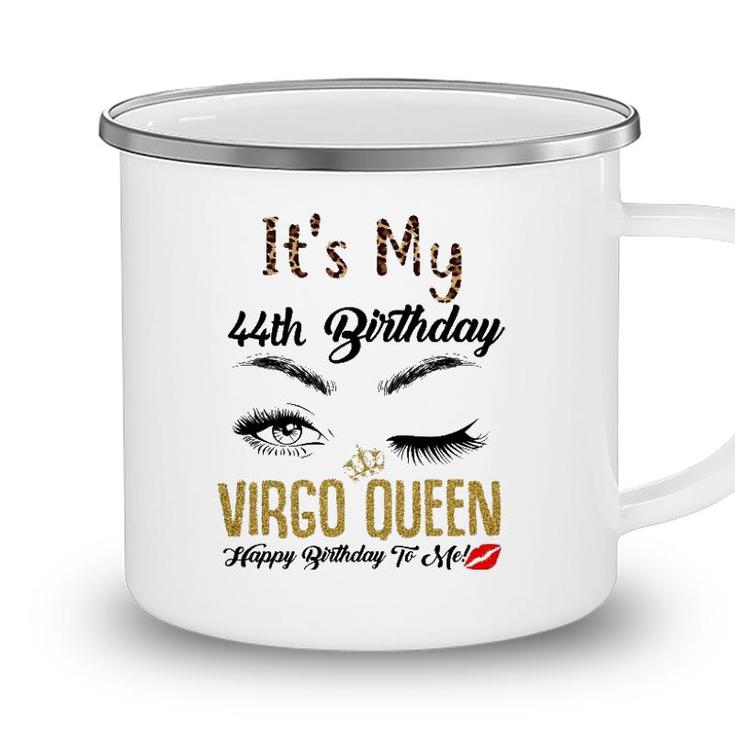 Virgo Queen Its My 44Th Bday 44 Years Old Girl 1977 Women Camping Mug