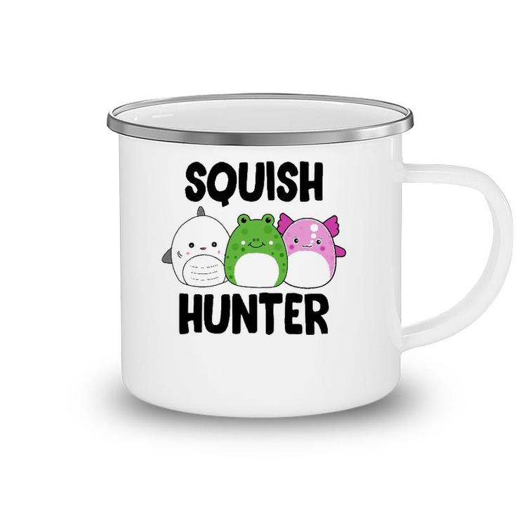 Ybgw Funny Squish Hunter Squishmallow Lover Costume Camping Mug