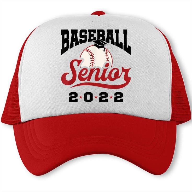 Class Of 2022 Baseball Senior Graduation Grad Graduate  Trucker Cap