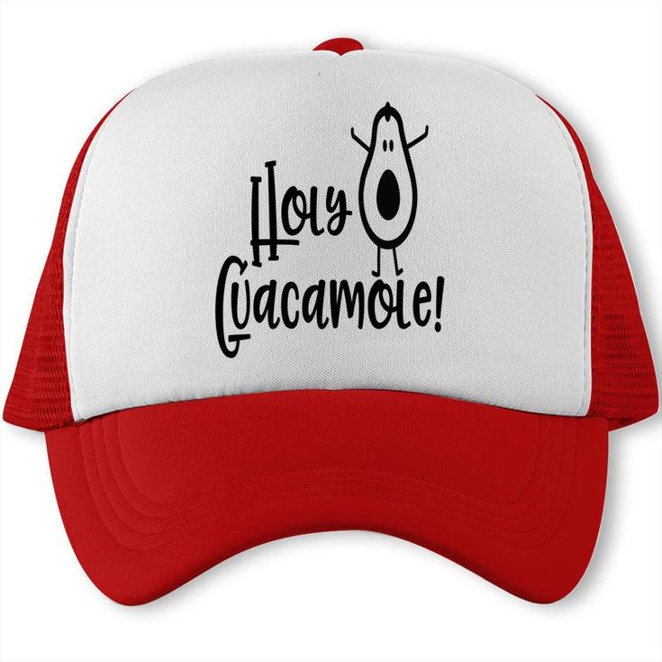 Holy Guacamole Funny Avocado  Trucker Cap