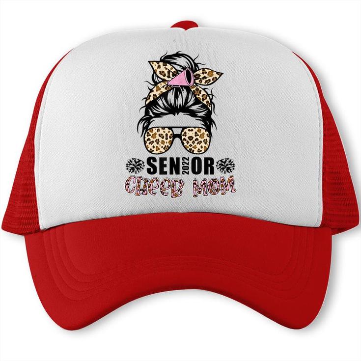Senior 2022 Cheer Mom Cheerleader Parent Class Of 2022 Trucker Cap
