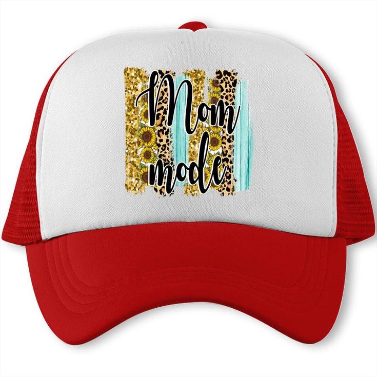Turn On Mom Mode Vintage Mothers Day Trucker Cap