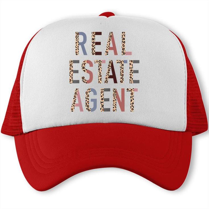 Womens Womens Real Estate Agent Real Estate Life Women Closing Day  Trucker Cap