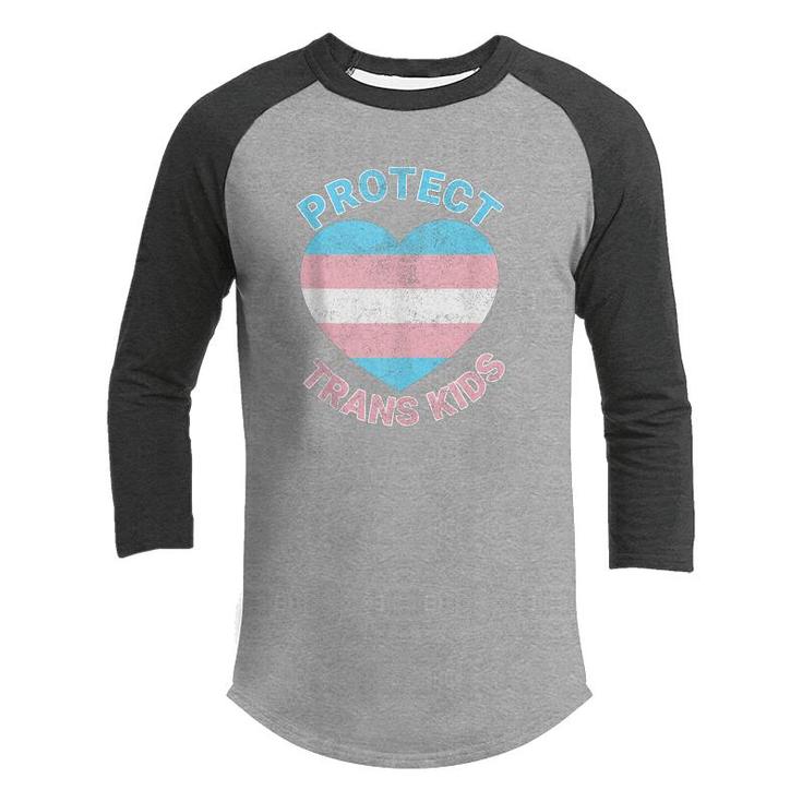 Protect Trans Kids  Lgbt Pride Transgender Trans Lives  Youth Raglan Shirt