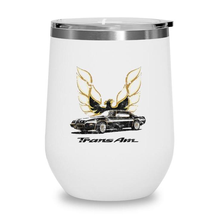 Classic Old School Muscle Car Classic Vintage American Car Wine Tumbler