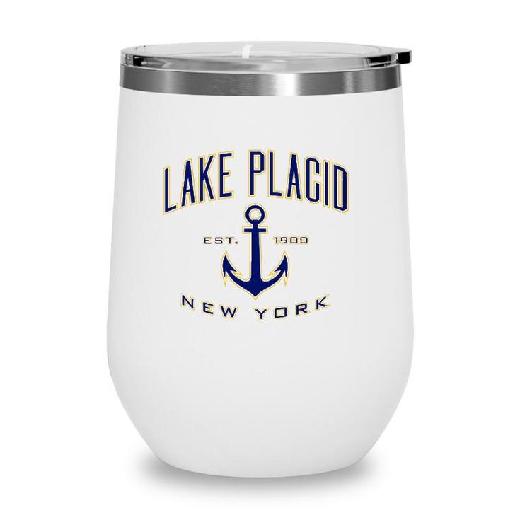 Lake Placid Ny For Women & Men Wine Tumbler