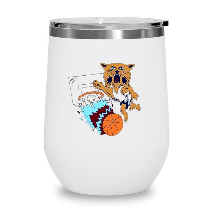 Wcats Dunk Basketball Funny T Wine Tumbler