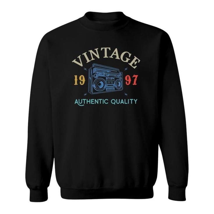 23 Years Old 1997 Vintage 23Rd Birthday Anniversary Gift Sweatshirt