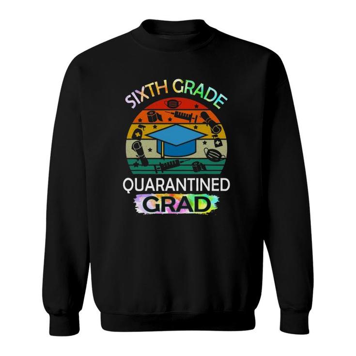 6Th Grade Graduation Quarantine Senior 2021 Graduate Sweatshirt