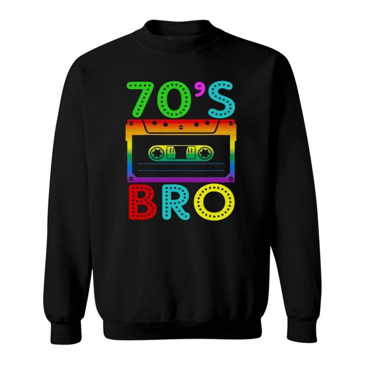 70S Bro Gift For Halloween Family Matching Costume Sweatshirt