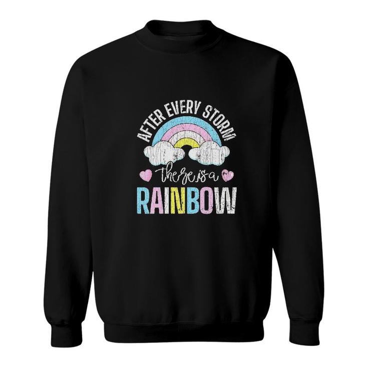 After Every Storm There Is A Rainbow Funny LGBT Pride Gift  Sweatshirt