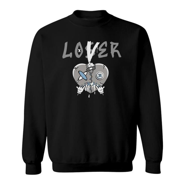 Cool Grey 11S To Match Sneaker Matching Loser Lover Sweatshirt