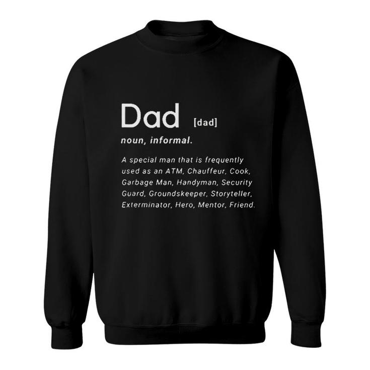 Dad Definition Impression Gift 2022 Style Sweatshirt