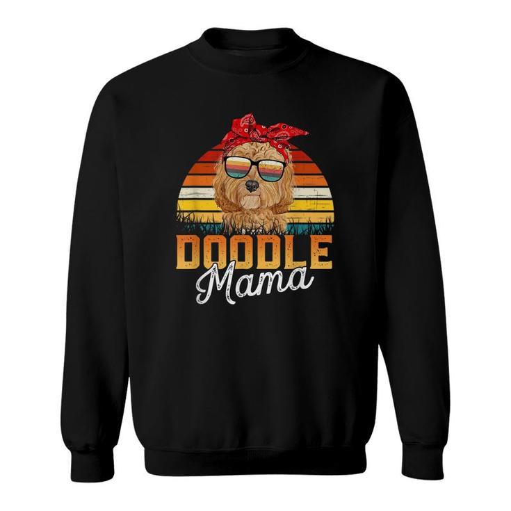Doodle Mama Best Goldendoodle Mom Ever Mothers Day Dog Mom  Sweatshirt