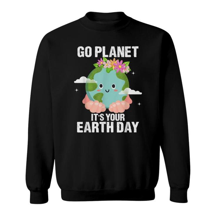 Earth Day 2022 Cute Earth Day Fun Earth Day Teachers Earth  Sweatshirt
