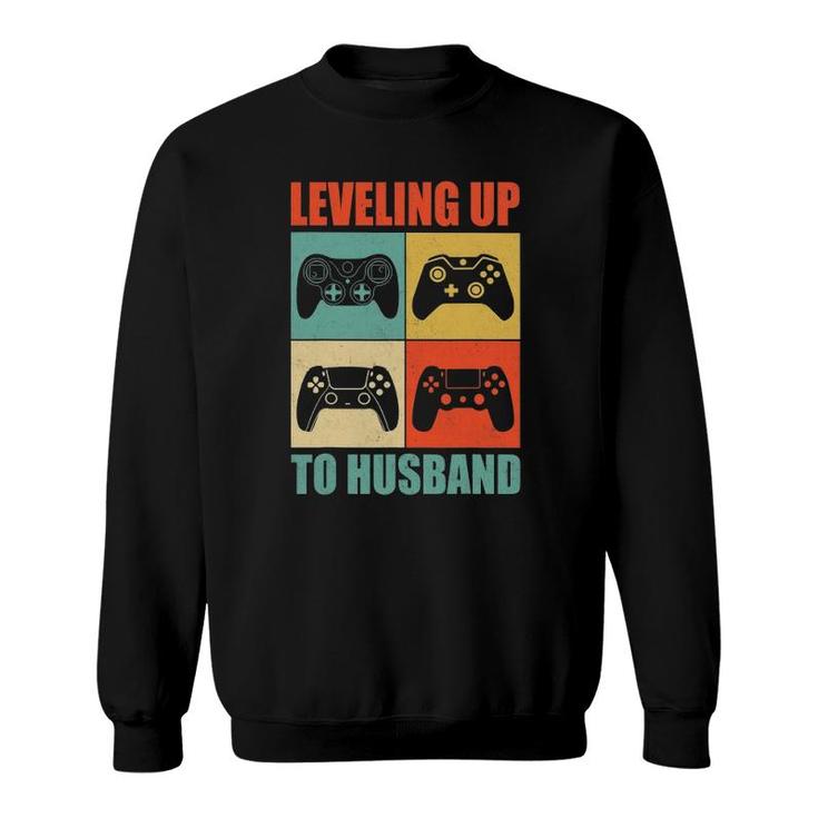 Engagement For Groom Video Game Lovers Sweatshirt