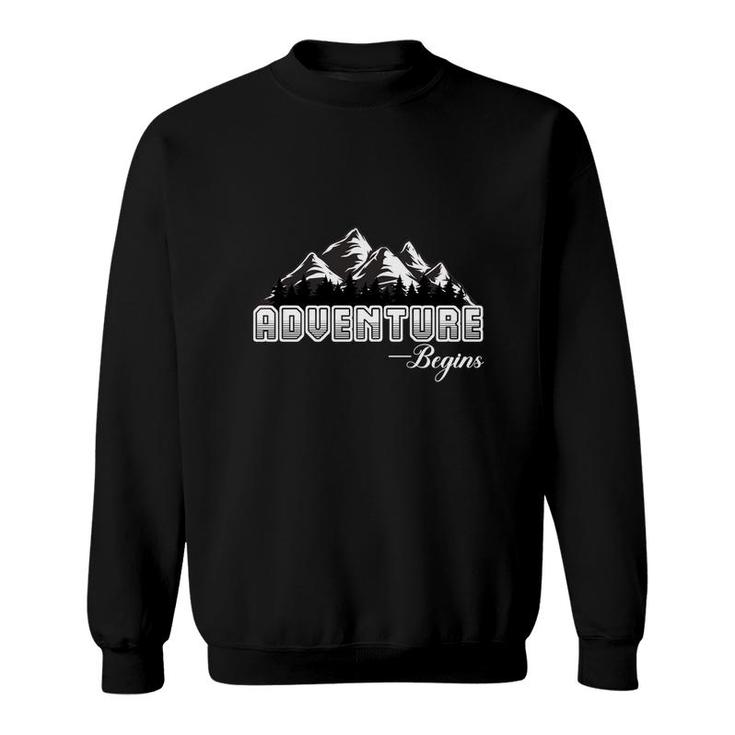 Explore Travel Lovers Are Always Ready To Begin An Adventure At Any Time Sweatshirt