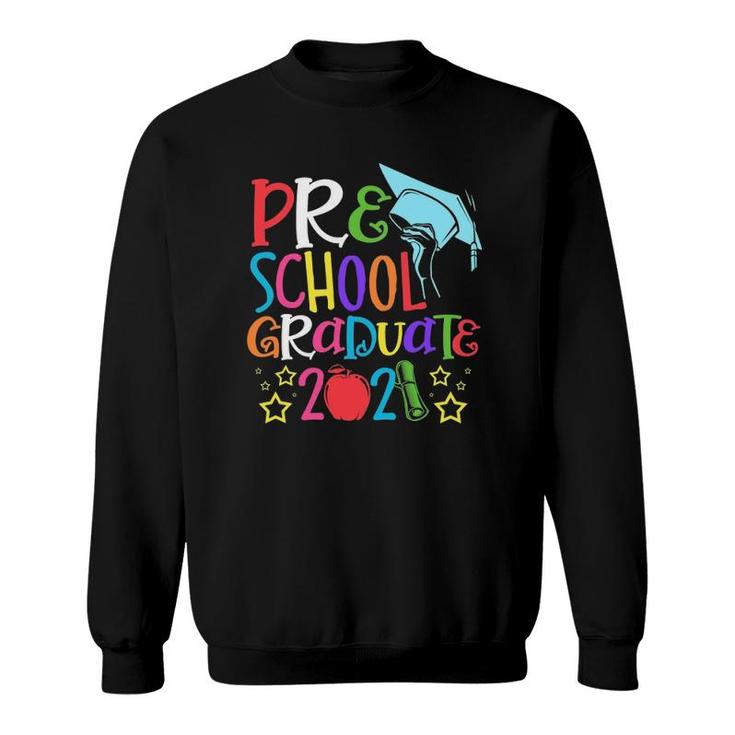 Funny Pre-K Graduate Preschool Graduation Sweatshirt