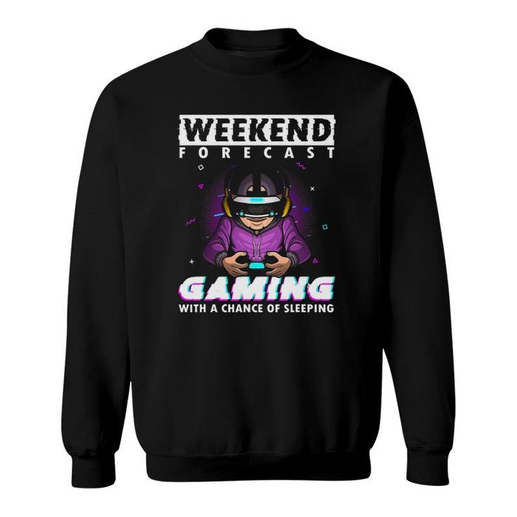 Funny Video Game Design For Men Women Video Gamer Gaming Sweatshirt