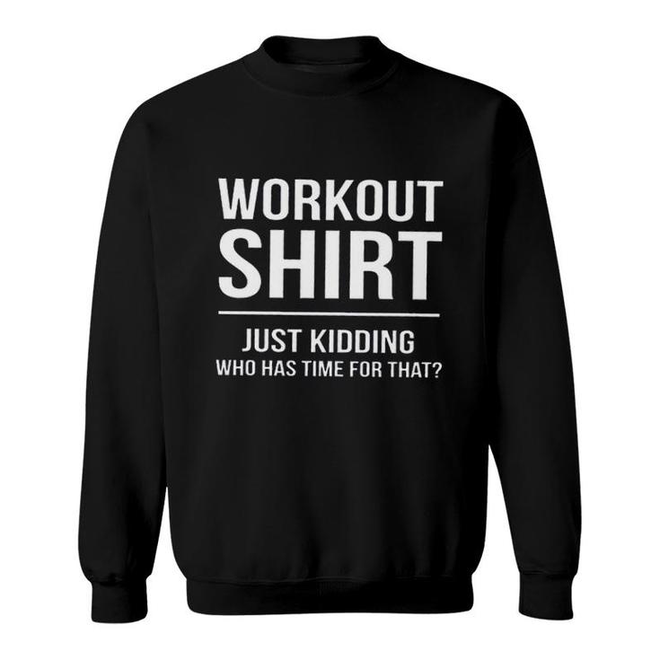 Funny Workout Shirt Exercise Fitness Cardio Lazy 2022 Trend Sweatshirt