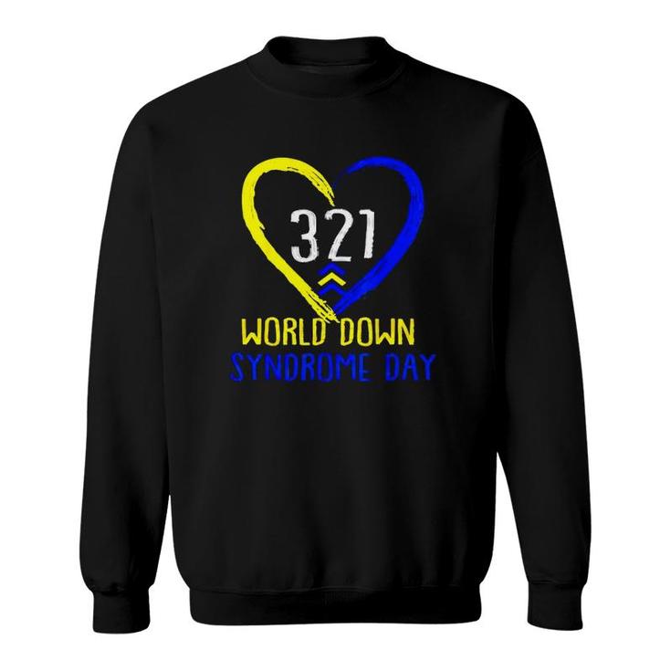 Love World Down Syndrome Awareness Day Sweatshirt