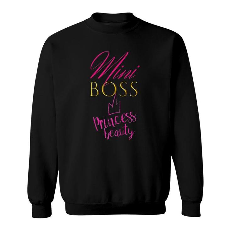 Mini boss sweatshirt on sale