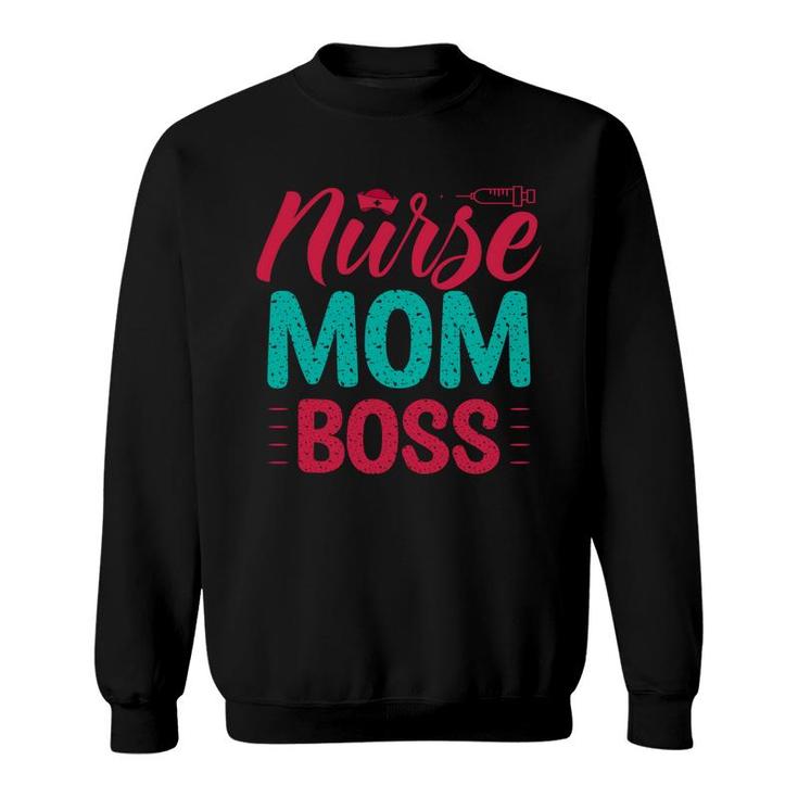 Nurse Mom Boss Nurses Day Superwomen 2022 Sweatshirt
