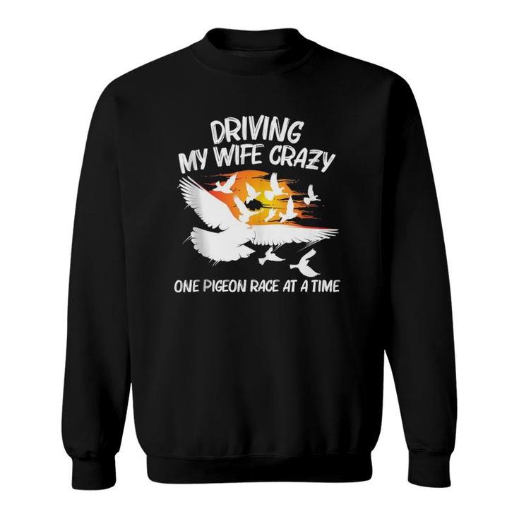 Pigeon Racing Gift For Men Grandpa Homing Pigeon Bird Lovers  Sweatshirt